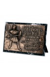 LCP20702 - Plaque Sculpture Moments of Faith Rectangle Fights For You - - 1 
