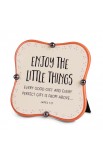 LCP40159 - Plaque Ceramic Little Blessings Enjoy The Little Things - - 1 