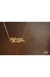 HIS PROMISES NECKLACE (GOLD)