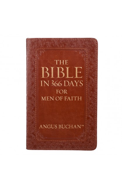The Bible in 366 Days for Men of Faith LuxLeather Edition