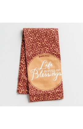 DS68705 - Tea Towel Full Of Blessings - - 1 