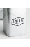 DS71475 - Faith Hope Metal Caddy - - 5 