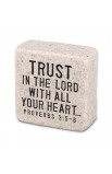 LCP40708 - Tabletop Scripture Stone Trust 2.25H - - 1 