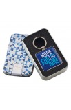 KMO064 - Keyring in Tin Hope and Future - - 3 
