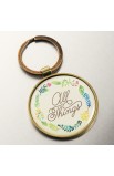 KMO054 - Keyring in Tin All Things Mt 19:26 - - 3 