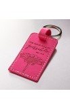 KLL007 - All Things are Possible LuxLeather Keyring Featuring Matt. 19:26 - - 1 