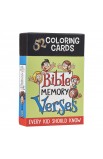 CBX011 - Coloring Cards Boxed 52 Verses for Kids - - 4 