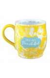 LCP18764 - Ceramic Mug Pretty Prints You Are Beautiful - - 2 