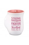 LCP18811 - Ceramic Mug Handwarmer Inspirational Heroes Strong - - 1 