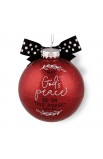 LCP12622 - Christmas Ornament Glass Special Moments Our First Home - - 2 