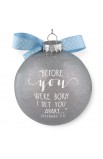 LCP12625 - Christmas Ornament Glass Special Moments Baby's First Christmas Blue - - 2 