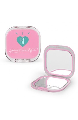Compact Mirror Plastic Mirror Be Yourself