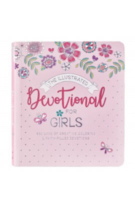 Kid Book Illustrated Devotional for Girls Softcover