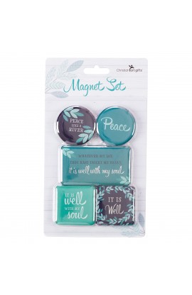 MGS036 - Magnet Set of 5 It is Well - - 1 
