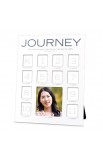 LCP25011 - Frame Collage MDF White 13 Photo Through The Years School Journey - - 1 