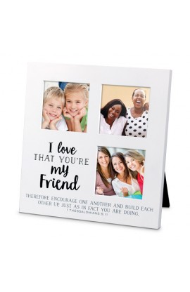 LCP25723 - Frame Collage Sm MDF I Love That Friend - - 1 