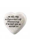 LCP40739 - Plaque Cast Stone Scripture Stone Hearts of Hope Blessing - - 1 