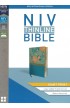 BK2562 - NIV Giant Print Thinline Bible Turquoise Leathersoft - - 1 