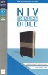 BK2564 - NIV Thinline Bible Chocolate Tan Leathersoft - - 1 
