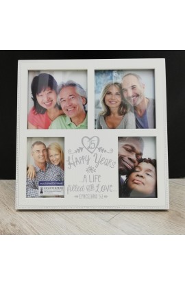 LCP25714 - Frame Collage MDF Anniversary Love 25th - - 1 