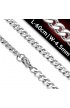 ST0362 - ST Lobster Claw Clasp Curb Cuban Link Chain - - 1 