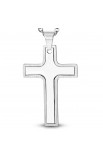 ST0395 - ST Engravable Latin Cross Pendant - - 2 