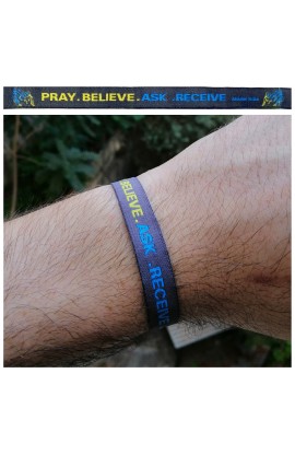 SC0154-12 - Pray Believe AYAT New Tie Band 30 cm - - 1 