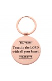 KMO080 - Keyring in Tin Trust in the Lord - - 2 