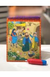 BK2589 - FRENCH WHEN JESUS WAS BORN WATER DOODLE BOOK - - 6 