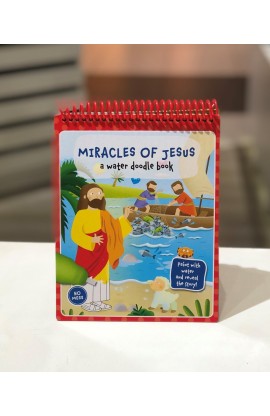 BK2466 - MIRACLES OF JESUS WATER DOODLE BOOK - - 5 