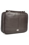 Brown Two Fold Organizer Thinline Small