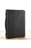 BBM495 - Guidance LuxLeather Bible Cover in Black Medium - - 4 
