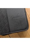 BBM495 - Guidance LuxLeather Bible Cover in Black Medium - - 8 