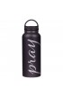 FLS031 - Water Bottle SSTeel Pray Black - - 1 
