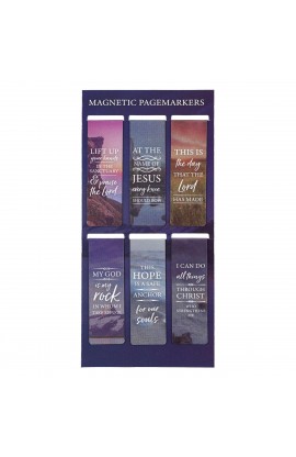 Magnetic Bookmark Set Lift Up Your Hands