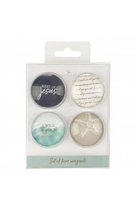MGS041 - Magnet Set of 4 Give You Rest - - 1 