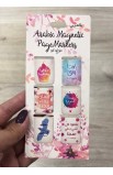 MGB047AR - Watercolors Arabic Magnetic Pagemarker - - 1 