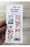 MGB047AR - Watercolors Arabic Magnetic Pagemarker - - 2 