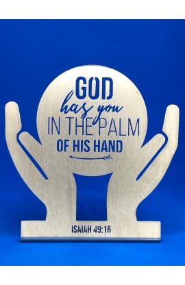 PALM OF HIS HANDS ST 15*15 CM
