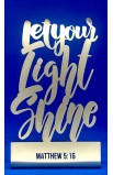 HD0078 - LET YOUR LIGHT SHINE ST 20 CM - - 1 