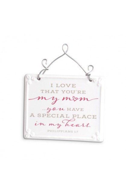 LCP40197 - Plaque Ceramic Wire More Scripture Blessings Mom - - 1 
