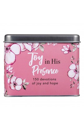 Prayer Cards in Tin Joy in His Presence