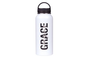 Amazing Grace Glass Water Bottle — SUMI Enterprises, LLC