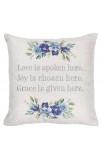PLW015 - Pillow Square Love Joy Grace - - 1 