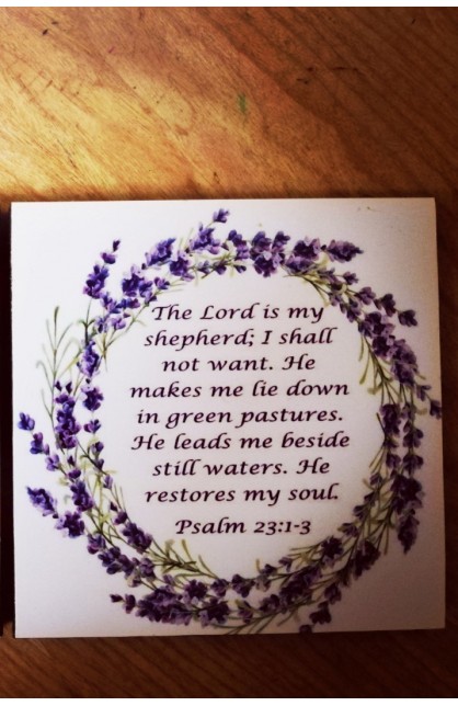 MAC18 - THE LORD IS MY SHEPHERD COASTER - - 1 