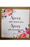 MAC36 - NEVER WILL I LEAVE YOU COASTER - - 1 