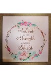 MAC30 - THE LORD IS MY STRENGTH COASTER - - 1 