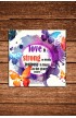 MAC63 - LOVE IS STRONG COASTER - - 1 