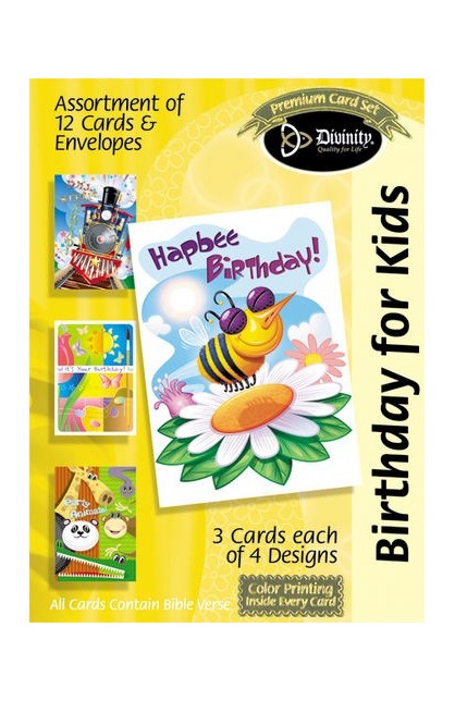 DB18035N - BIRTHDAY FOR KIDS INDIVIDUAL CARD - - 1 