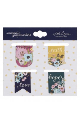 MGB064 - Magnetic Pagemarker Faith Hope Love - - 1 